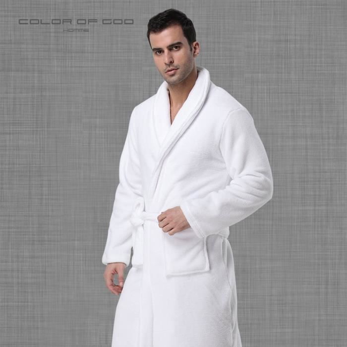 Cdiscount clearance peignoir homme