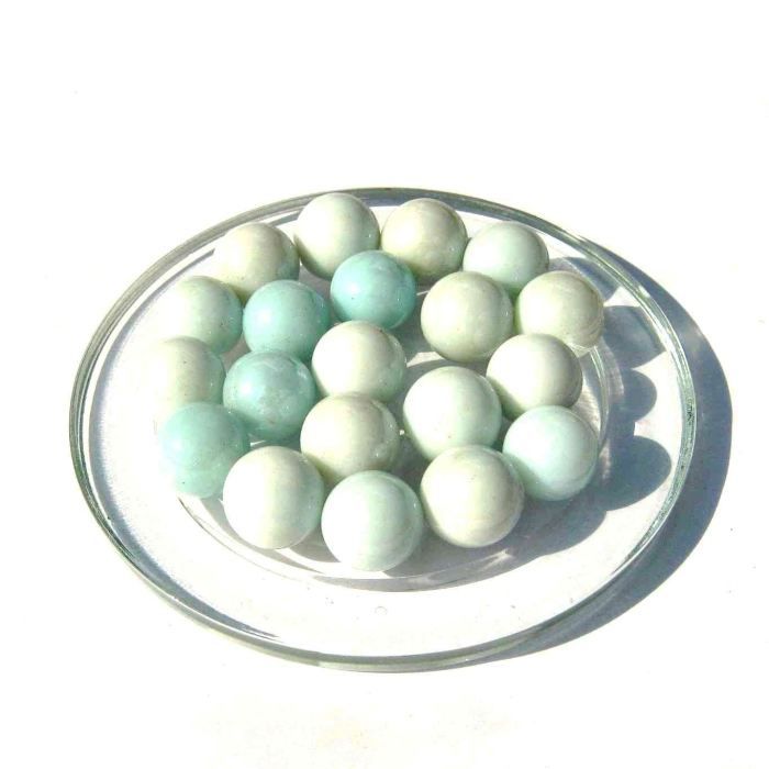 MaRécréation 30 Glaskugeln 10mm - Spotkugeln Aus Glas Zum Sammeln & Basteln