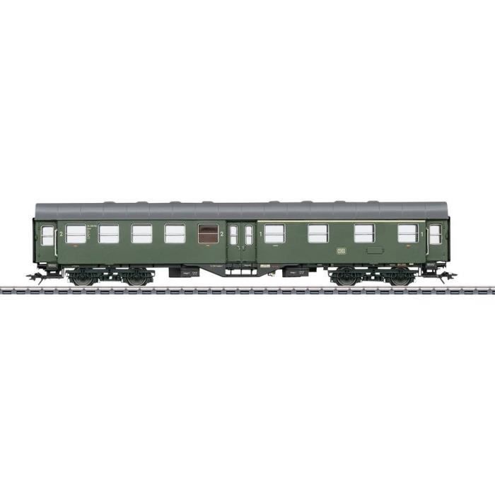 Minitrix 11608-4 Voiture Voyageurs 2e Classe DB Intercity 080-4 Bpmz – Echelle N 1/160