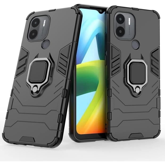 Coque Antichoc Portefeuille Aimantée Pour Xiaomi Redmi Note 12/13 - 2 Protèges-Écran Verre Trempé - Neuf