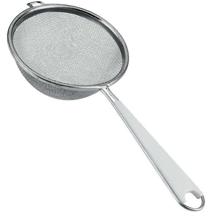 METALTEX - Passoire tamis aluminium fin maille plastique 10cm
