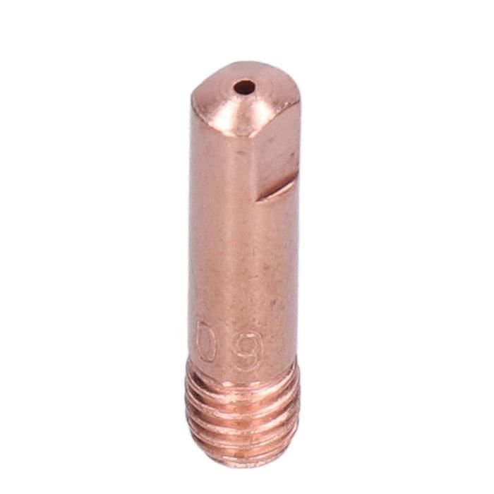 Lot De 10 Buses De Soudage MIG/MAG 36KD – Cuivre Rouge T2, Filetage M8, Diamètre 1,2 Mm, Pour Poste à Souder Portable - 4