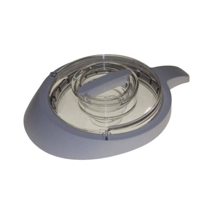 couvercle blanc pour bol blender moulinex - modèle lm9001b1/700 - compatible lave-vaisselle