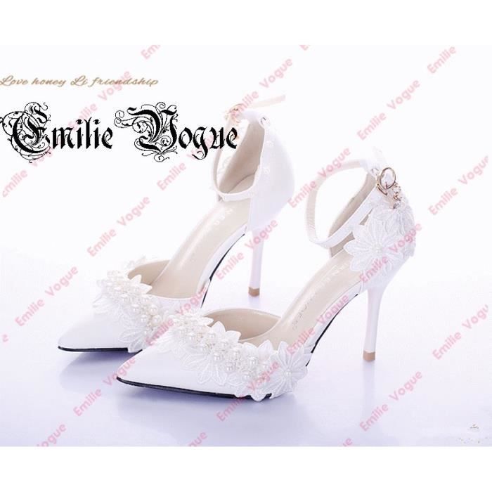 chaussure pour la mariée