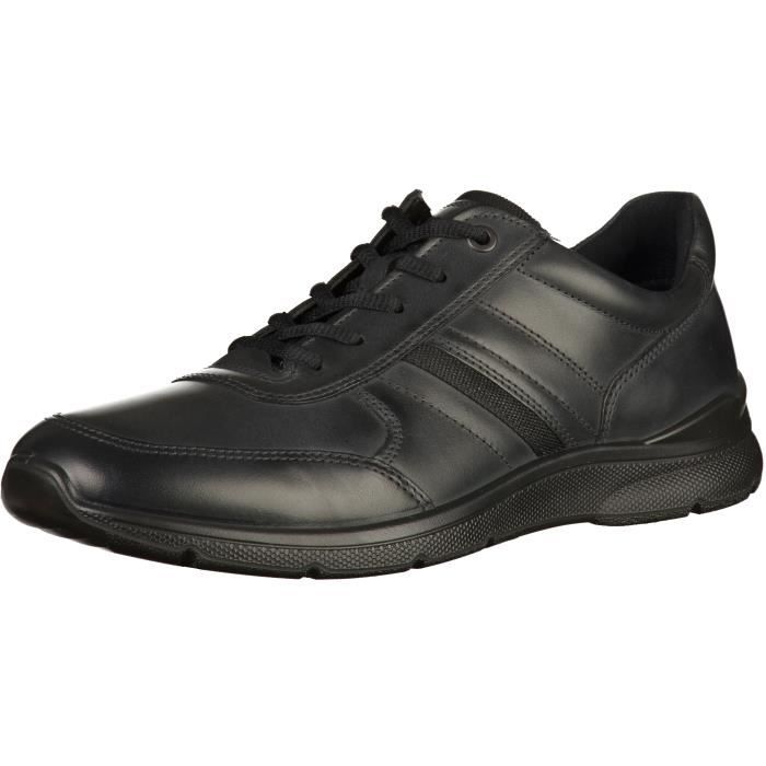 Sneaker ECCO Automne Hiver Homme Noir Cuir Noir Noir