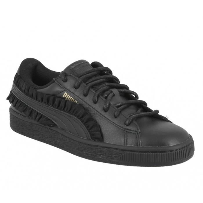 puma basket classic cuir blanche