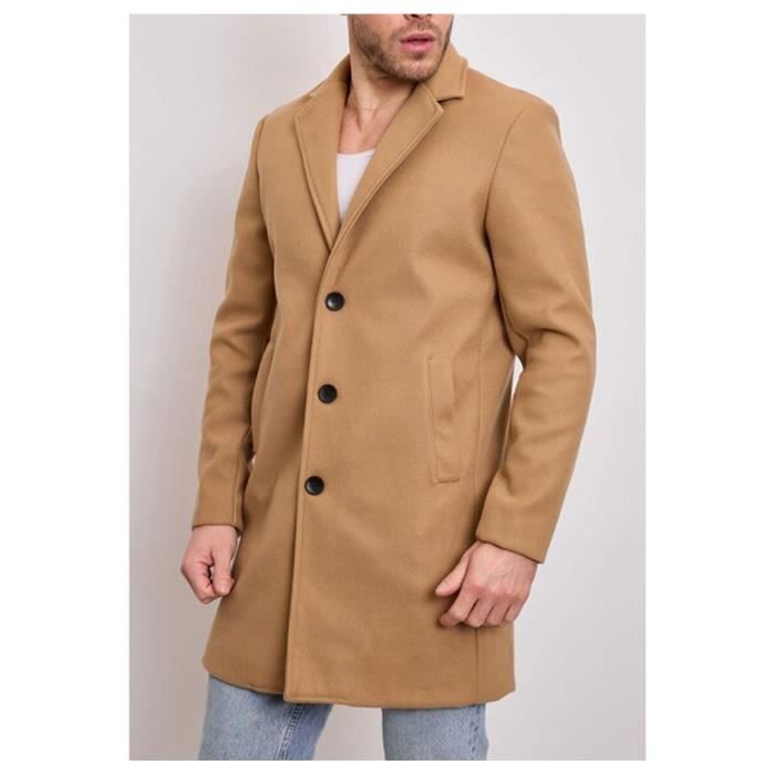 Manteaux best sale homme beige