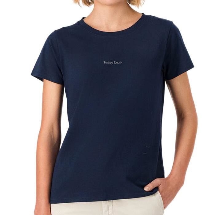 Tee shirt sales teddy smith fille