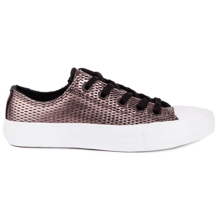 Converse Baskets Converse Chuck Taylor All Star II - CONVERSE - Violet - Femme - Lacets - Canvas - Plat