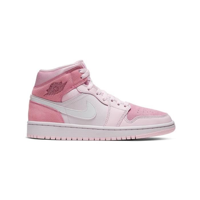 Air Jordan 1 Mid Digital Pink (W) basket pour femme Mixte ...