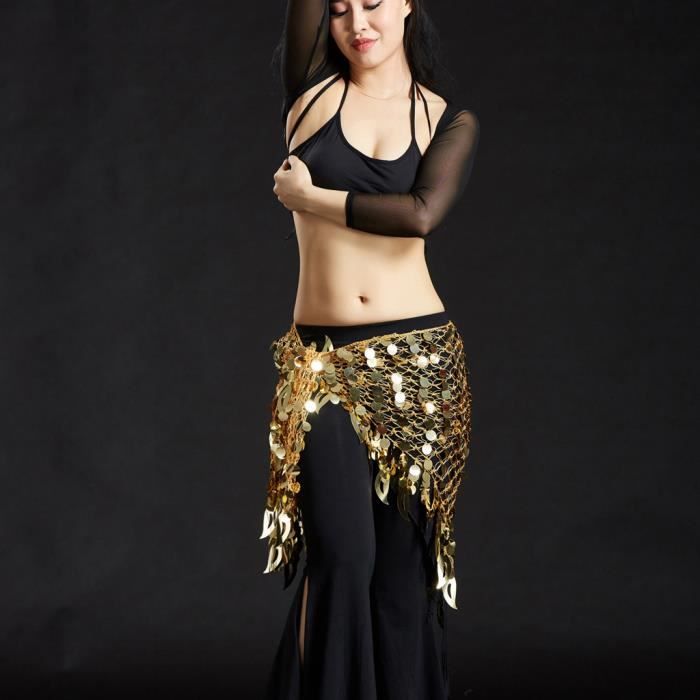 Orientale SHEIN U00c9chape De Hanche De Danse Du Vente Pou Femmes Avec Pièces Foulard Danse Orientale