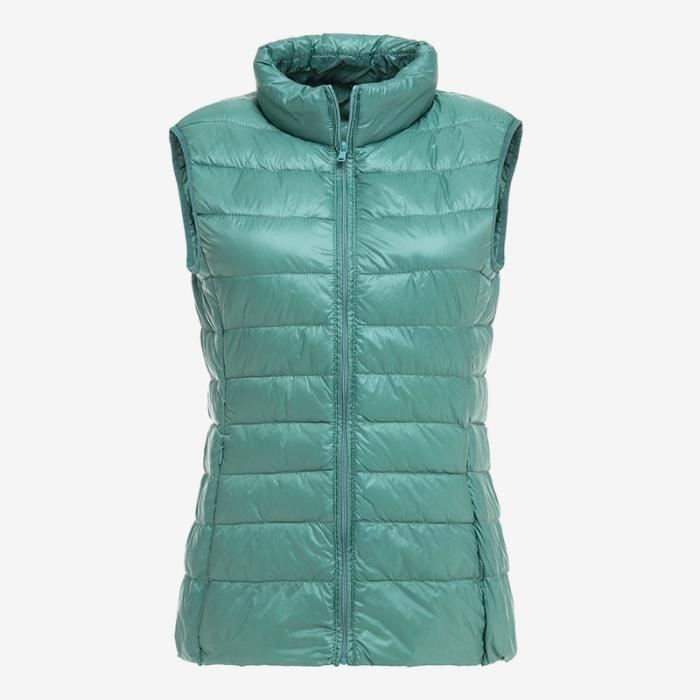 Gilet Matelassé Chevron Dover Saddlery Pour Femme - Bleu Royal/vert Citron - Occasion