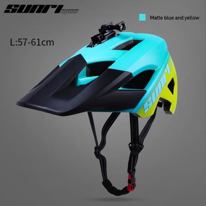 Casque de vélo tout-terrain ultraléger avec feux arrière - SUNRIMOON ...