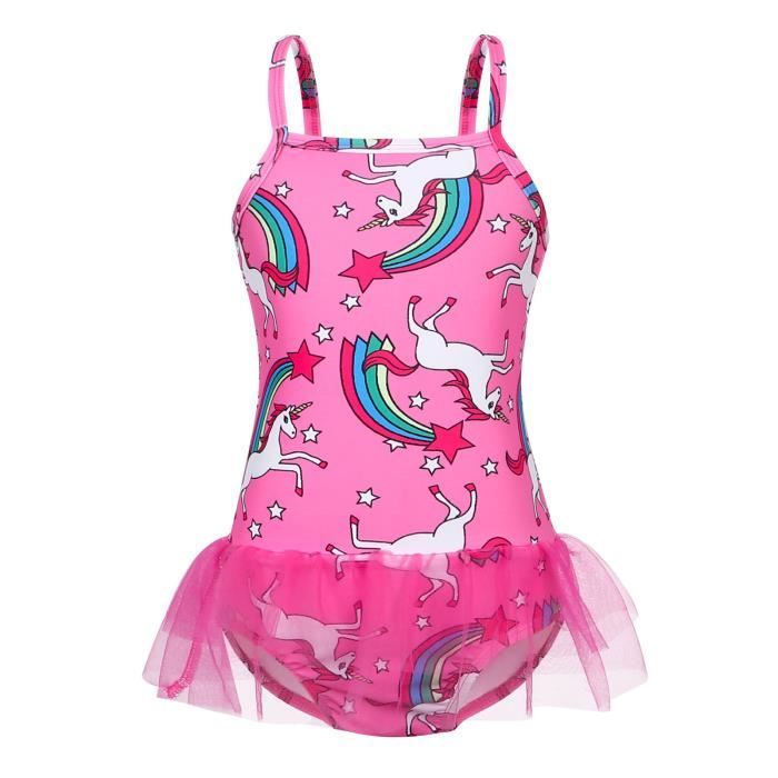 Maillot hot sale licorne fille