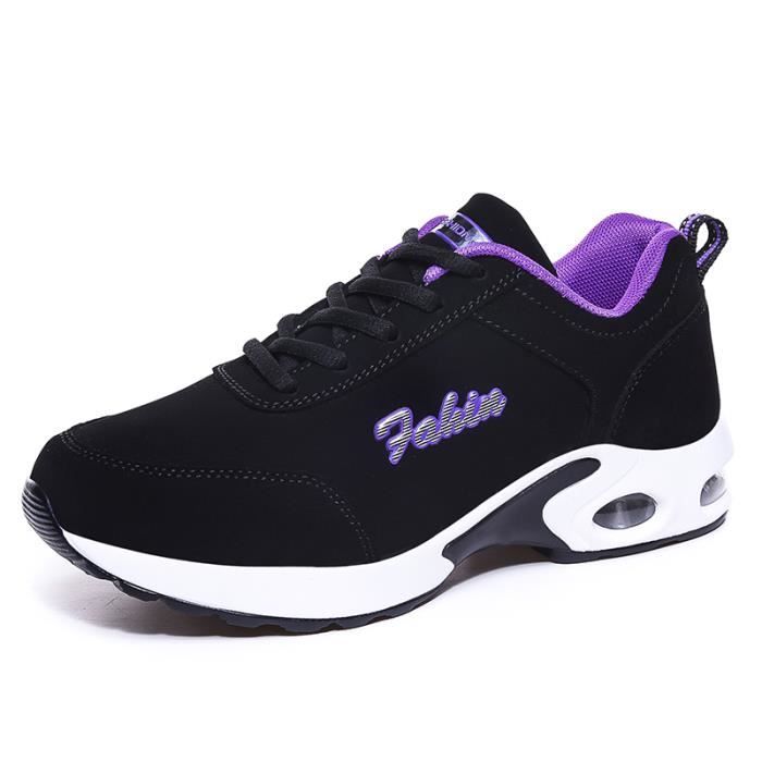 Basket Femme Chaussure De Course Sneakers Mode Respirante Chaussures De Sport Running Casual Fitness Gym Jogging Outdoor Dwg823 Bleu 37