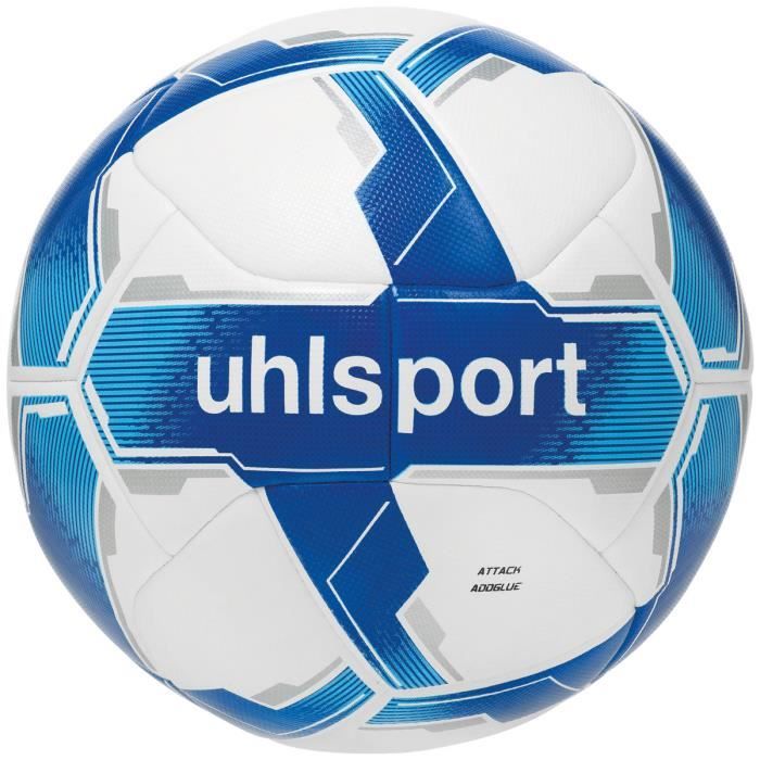 Ballon Uhlsport Addglue - blanc/bleu/gris - Taille 5