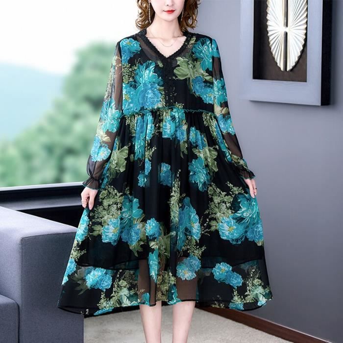 Robe mi longue ample clearance