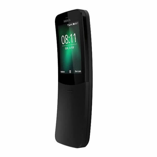 Vente Téléphone portable Nokia 8110 4G Noir Double SIM pas cher Vente Téléphone portable Nokia 8110 4G Noir Double SIM pas cher
