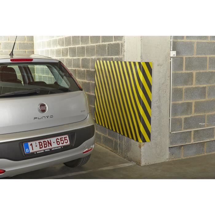 CRISNTON x6 Pcs 4 unités 40x20x2 cm + 2 unités 22x18x2 cm Protégez les portes et les pare-chocs de votre voiture lorsque vous la garez. Protection d'Angle Mousse Auto-adhésive