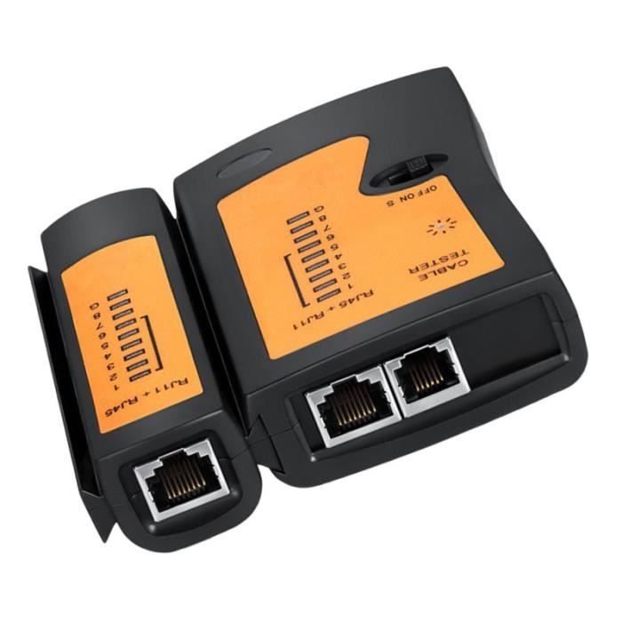 Sonew Testeur de câble Contrôleur portatif de testeur de câble RJ45 de  testeur de câble numérique haute définition HDMI - Cdiscount Auto