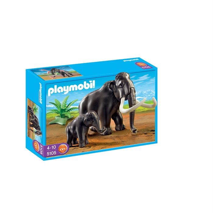 Figurine Mammouth - PLAYMOBIL - 5105 - Amovible - Pour enfants - 4 ans et plus Figurine Mammouth - PLAYMOBIL - 5105 - Amovible - Pour enfants - 4 ans et plus