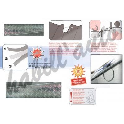 Pare-soleil Avant Laser Sun XL - 145x80 Cm, 3 Couches Réfléchissantes, Ventouses Puissantes 90N, Pour Pare-brise Voiture