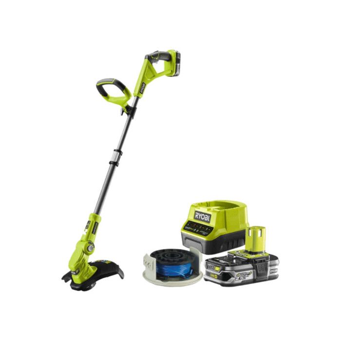 Pack Ryobi Coupe Bordure Dresse Bordure 18v Oneplus Rlt183225f Bobine Simple Fil Diam?tre 1.6mm X 4.5m Rac124