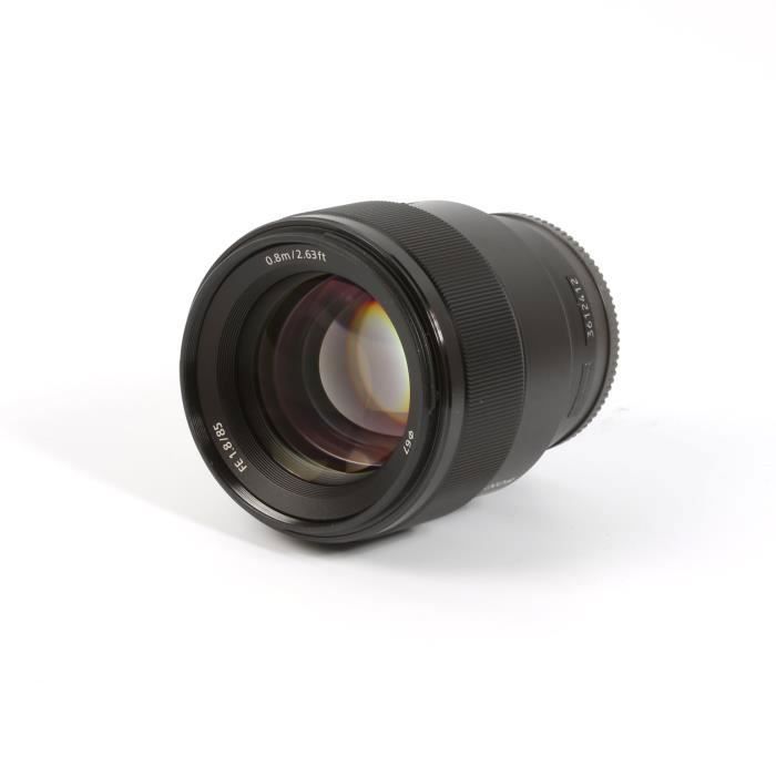 Objectif SONY FE 85mm f/1.8 (SEL85F18) - Téléobjectif pour Caméscope et Hybride