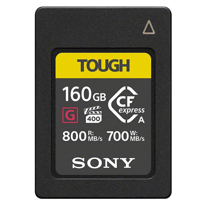 SONY Carte Cfexpress Tough 160 Go R800/W700 Type A