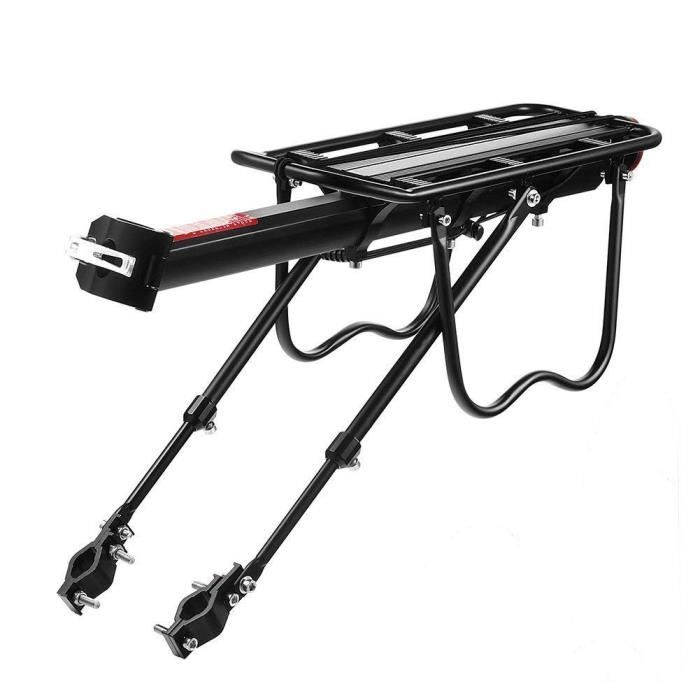 Porte Bagage V lo Arri re Universel SWAREY Accessoire de v lo M tal Noir Capacit 50 kg