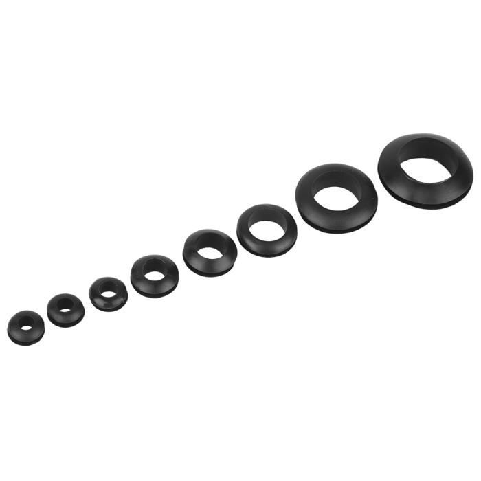 25 œillets Caoutchouc Double Face 25mm - Protège-câble Pour Auto, Bateau, Camping-car