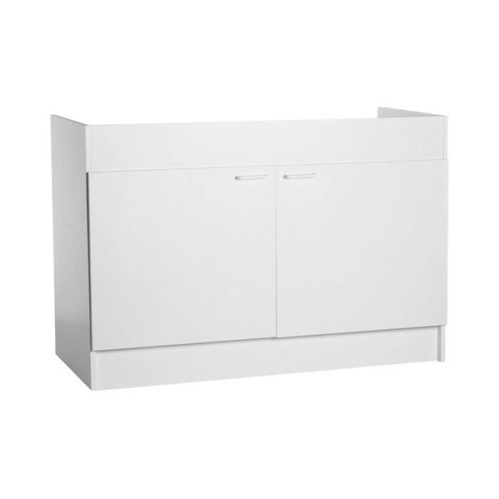 Meuble Sous Evier De Cuisine 120 Cm Sousev N 1 Achat Vente