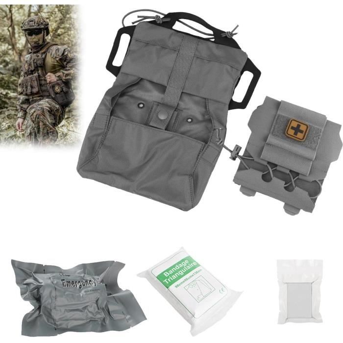 ZAM11845-SAC DE CHASSE .Pochette Militaire Molle EDC, Sac Médical Tactique EMT Kits De Premiers