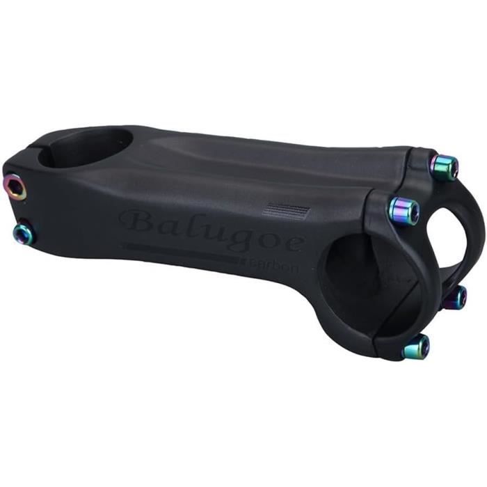 Potence VTT/route En Alliage Carbone Argent - 31.8 Mm, Angle 6-17°, Longueur 60-120mm, Pour Guidon Réglable