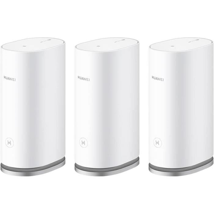 Routeur WiFi 6 Mesh AX3000 – Double Bande 2.5G, OpenWRT, 4 Ports RJ45 – Neuf, Blanc
