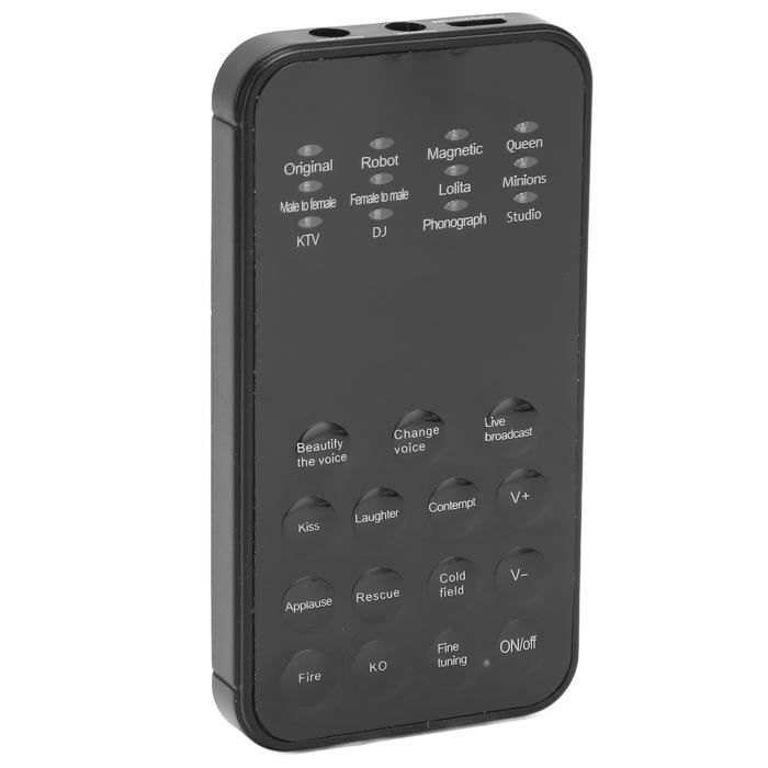 Changeur De Voix Portable Tonysa - Modulateur De Son Avec 8 Effets - Neuf