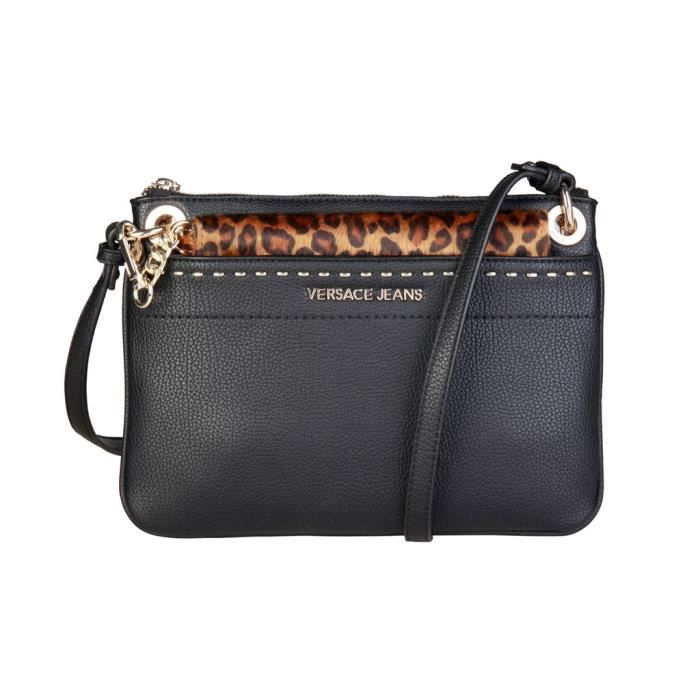 Versace Jeans - Sac pochette pour femme (E1VQBBB4 75447 MHX) - Noir -  Cdiscount Bagagerie - Maroquinerie