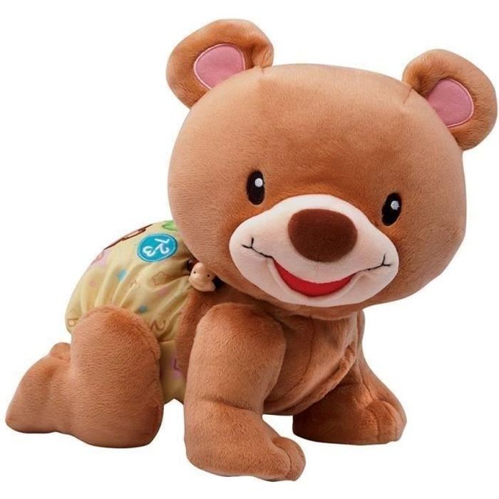 Vendu Ourson, 1,2, 3, suis-moi. Marque : VTech. Âge : 9 mois+