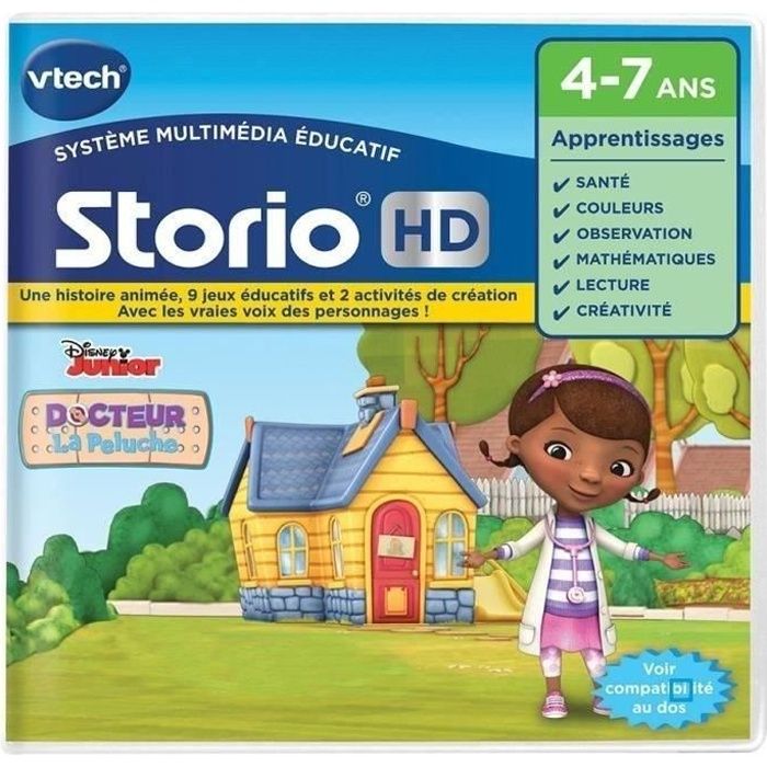 VTECH - Jeu Éducatif Storio - Doc La Peluche