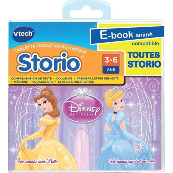 VTECH Jeu Storio Disney Princesses