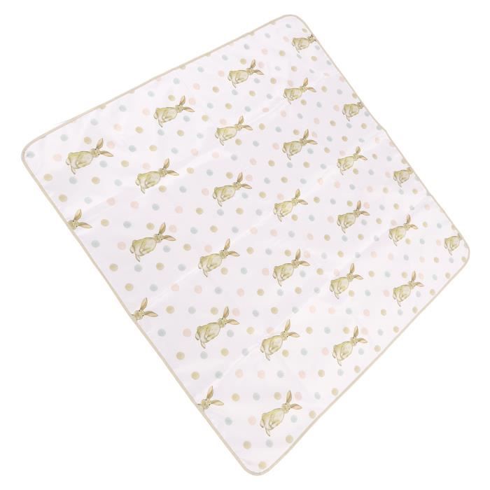 Coussin Chaise Haute Bébé Amcho - Protection Moutons Gris - Respirant
