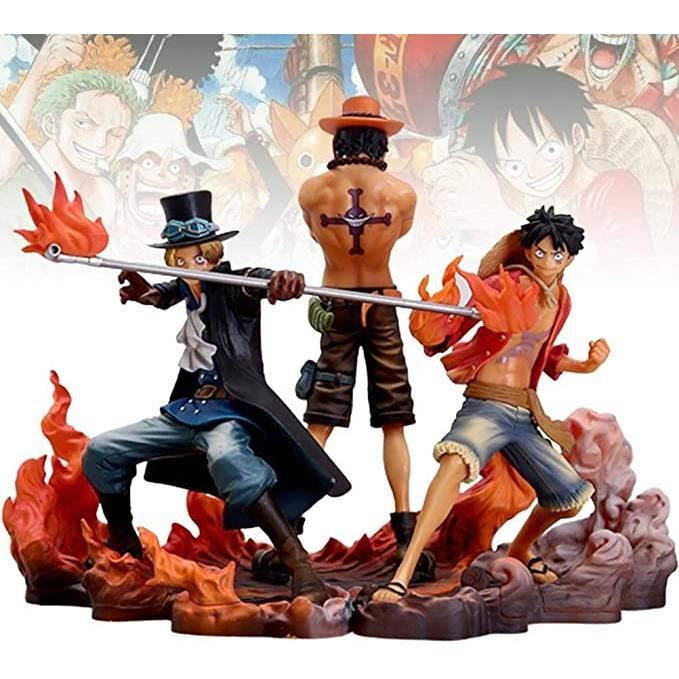 15cm Luffy Ace SaboFigurine One Piece Figure , Figure Wano Kuni Anime  Figure, Figurine Décoration Objet - Cdiscount Jeux - Jouets