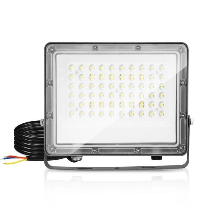 Lot De 10 Spots LED RGB Extérieur 50W - Projecteur Étanche IP66 Avec Télécommande