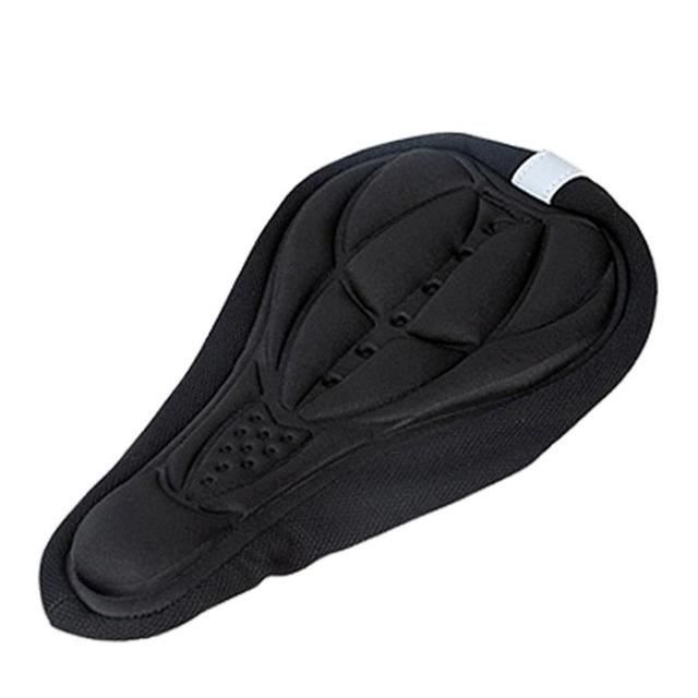 2 Housses De Selle De Vélo Rembourrées - Coussin Souple Noir - PreAsion® - Neuf