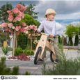 HyperMotion Draisienne Enfant en Bois jusqu'à 35 kg, Vélo de marche 54 CM Hauteur, Roues 12 ", Siège Réglable 39 cm à 44 cm-1