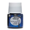 Peinture Vitrail transparente bleu profond 45ml…-1