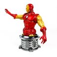 Buste Ironman 17cm - SEMIC - Marvel - Résine dorée - Garantie 2 ans-1