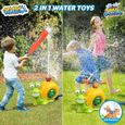 Jouet Arroseur 2-en-1 Baseball Et Hélicoptère Pour Enfants - Jeu D'Eau Extérieur - Parfait Pour Jardin