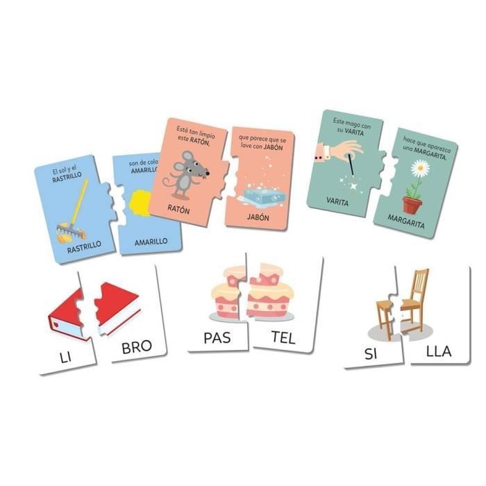 Jeu éducatif - CLEMENTONI - J'apprends à lire - Multicolore - 5 ans et ...