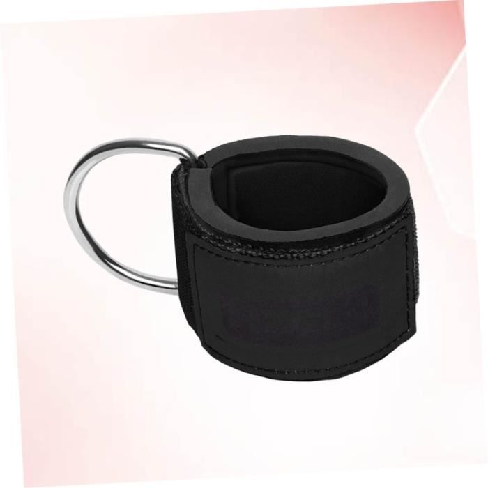 Sangles de cheville pour machines à câble coup de pied arrière - Sangles de cheville réglables et confortables pour machine à câble de gym, sangles de coup de pied fessier - Pour